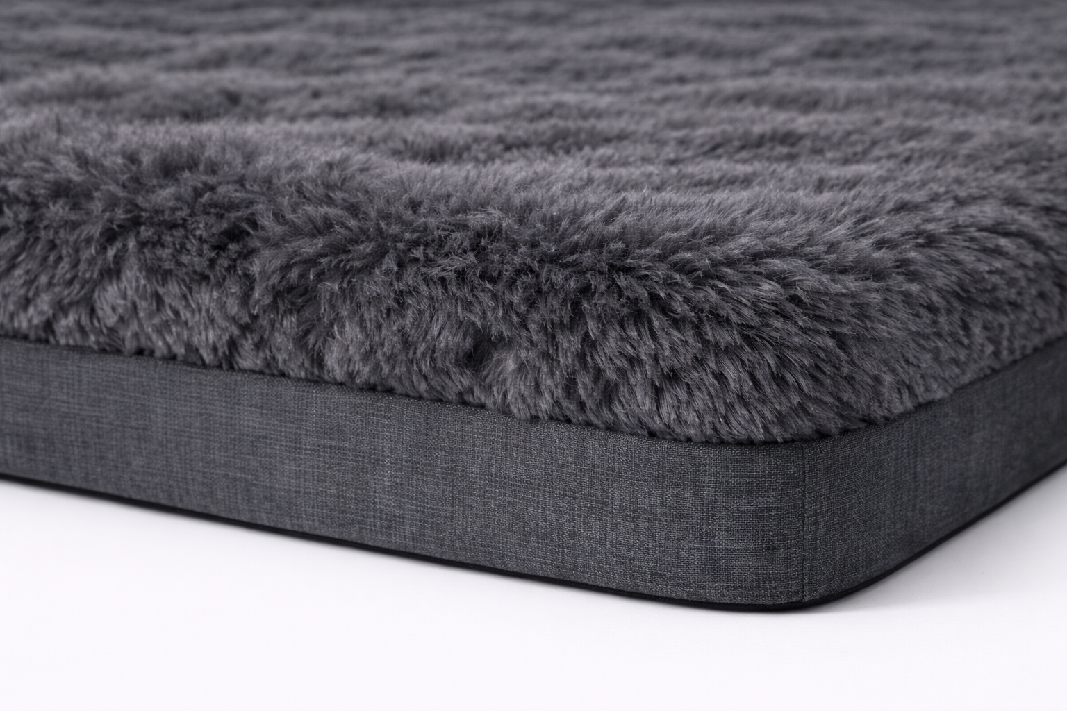 Slate Faux Fur ZiPup