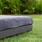Dark Grey Base Bed