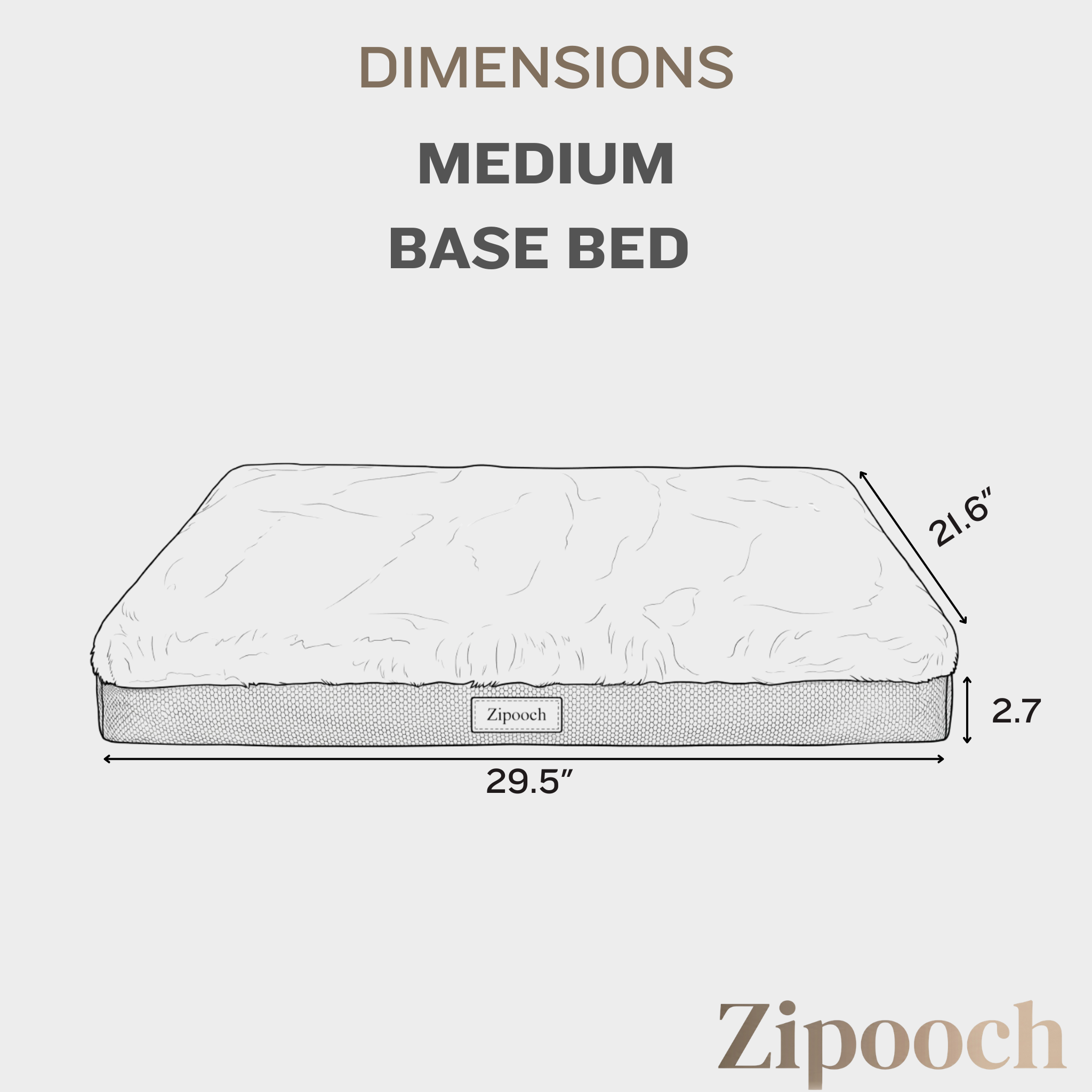 Beige Base Bed