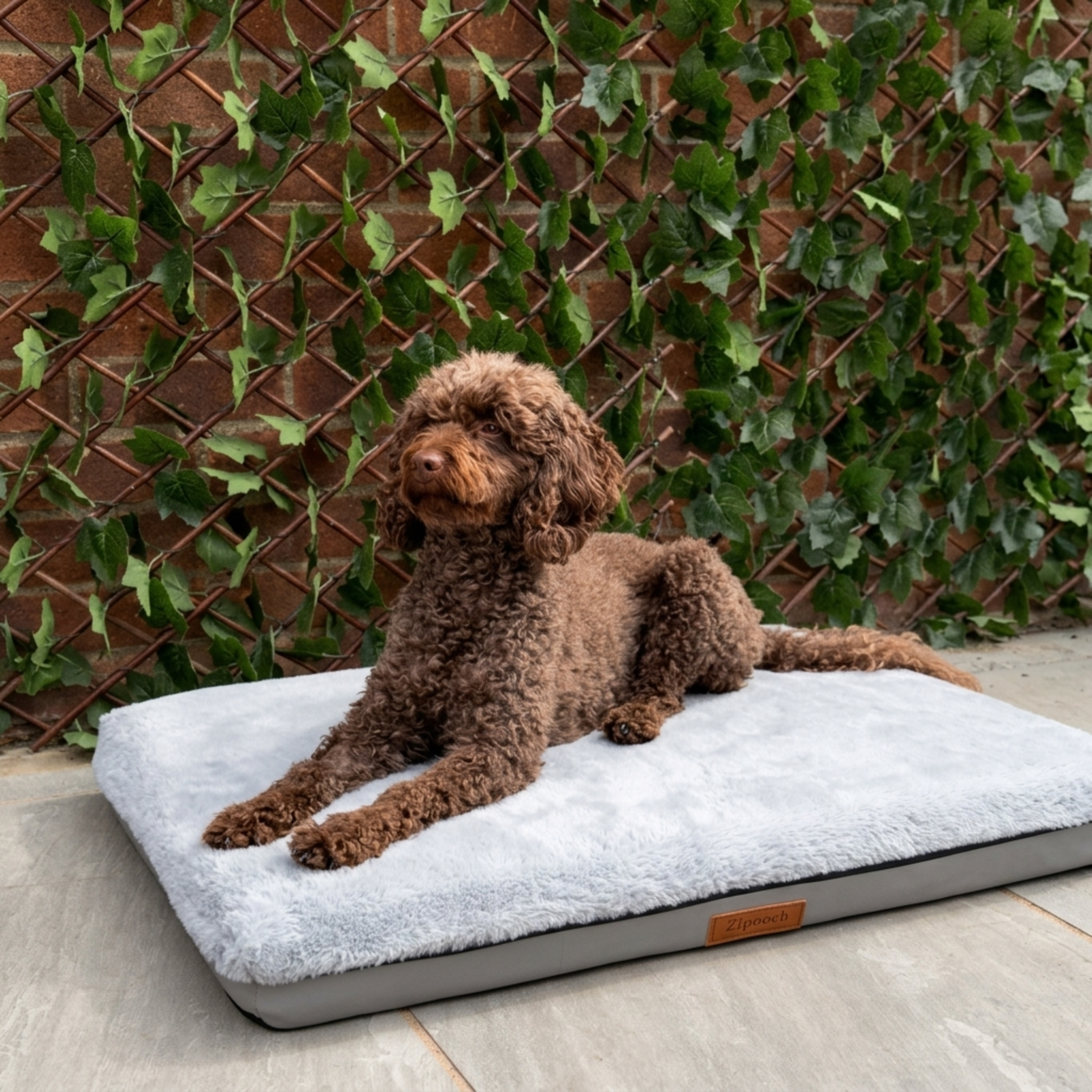 Light Grey Base Bed